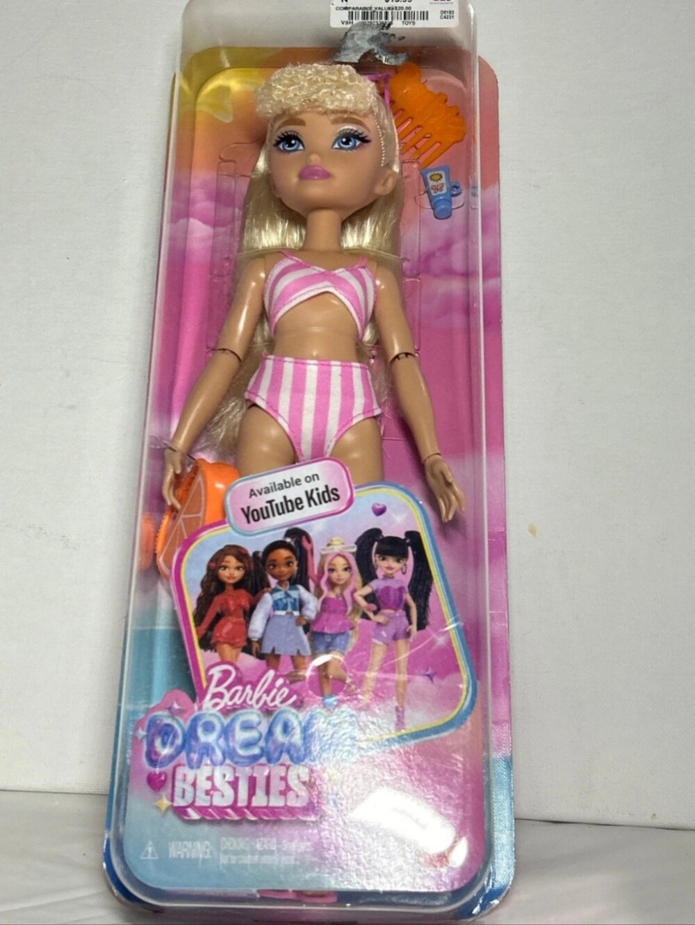 Barbie Dream Besties Swimsuit Barbie Malibu Doll 2025 Edition